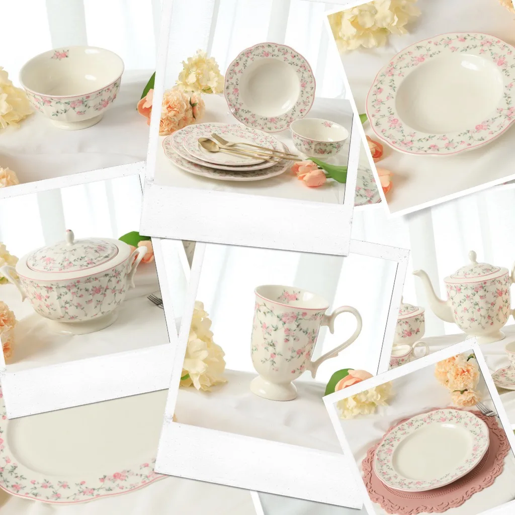 แก้ว Mug รุ่น Pink Floral ลายดอกไม้สีชมพู ขนาดสูง 8 ซม. - Image 3