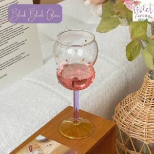 แก้วค็อกเทลใส Blink Blink Cocktail Glass แก้วน้ำใสทรงสูง